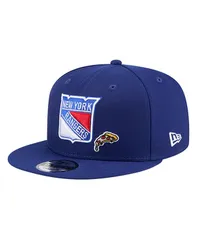 ニューエラ メンズ アクセサリー 帽子 New Era Mens Navy New York Rangers 9FIFTY Snapback Hat Navy ネイビー