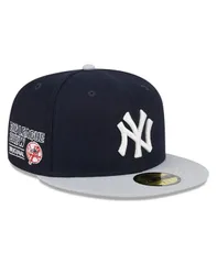 ニューエラ メンズ アクセサリー 帽子 New Era Mens Navy New York Yankees Big League Chew Team 59FIFTY Fitted Hat Navy ネイビー