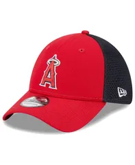 ニューエラ メンズ アクセサリー 帽子 New Era Mens Red Los Angeles Angels Team Neo 39THIRTY Flex Hat Red レッド