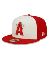 ニューエラ メンズ アクセサリー 帽子 New Era Mens Red Los Angeles Angels City Connect 59FIFTY Fitted Hat Red レッド