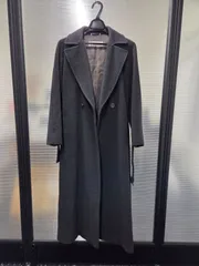 MARELLA マレーラ J38 S相当 バージンウール60% アンゴラ25% イタリア製 ロングコート グレーのサムネイル