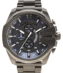 ディーゼル 腕時計 メガチーフ DZ-4329 クオーツ ブラック系 メンズ DIESEL