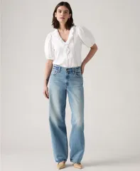 リーバイス レディース ボトムス デニムパンツ ジーンズ Levis Womens Mid Rise Baggy Dad Jeans Easy Days