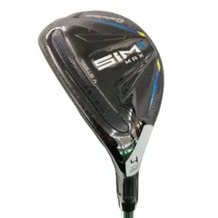 【中古】 テーラーメイド SIM2 MAX U4 レフティ ユーティリティ UT 純正特注シャフト (フレックスS) メンズ 男性用 左利き レフティ 左用 Cランク ゴルフクラブ