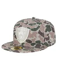 ニューエラ メンズ アクセサリー 帽子 New Era Mens Camo Las Vegas Raiders Geo 59FIFTY Fitted Hat Camo