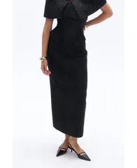 ノクチューン レディース トップス ワンピース マキシワンピース ストラップレス マキシ NOCTURNE Womens Strapless Maxi Dress Black ブラック