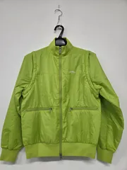 Callaway キャロウェイ WARM SPORT 中綿ジャケット 2WAYベスト Mサイズ グリーン ゴルフウェア