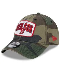 ニューエラ メンズ アクセサリー 帽子 New Era Mens Camo Boston Red Sox Gameday 9FORTY Adjustable Hat Camo レッド