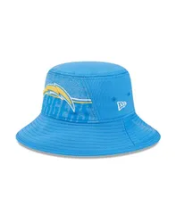 ニューエラ メンズ アクセサリー 帽子 New Era Mens Blue Los Angeles Chargers 2023 NFL Training Camp Stretch Bucket Hat Blue ブルー