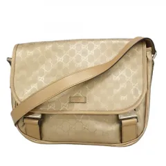グッチ(Gucci) グッチ ショルダーバッグ GGインプリメ 01782  ベージュ シャンパンメンズ