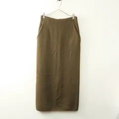 ドゥーズィエムクラス Deuxieme Classe Knit SK バックスリットニットスカート ｜ブラウン系 ボトムス 【2400014810547】のサムネイル
