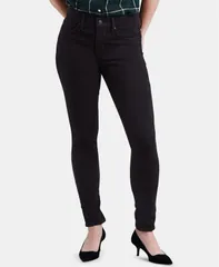 リーバイス レディース ボトムス デニムパンツ ジーンズ Levis Womens 311 Shaping Skinny Jeans in Long Length Black ブラック