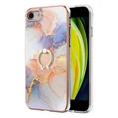iphone SE 第3世代 se3 / 第2世代 se2 iphone 7 / 8 ケース リング付き シリコン 可愛い ストラップホール付き OYIME おしゃれ きらきら 星 フォイルバック デコ デザイン 耐衝撃 カメラ保護 携帯カバー かわいい クリ