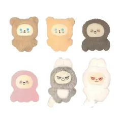 Qualia クオリア ズッピーのぬいぐるみ × 全6種セット フルコンプ ガチャガチャ カプセルトイ 