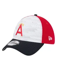 ニューエラ メンズ アクセサリー 帽子 New Era Mens RedNavy Los Angeles Angels 2025 MLB Clubhouse 39THIRTY Flex Hat Red Navy ネイビー