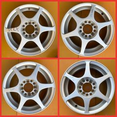【週末値下げ中】P1レーシング 2本 15インチ 7J 38 PCD100 4穴 週末値下げ中】P1レーシング 2本 15インチ 7J 38 PCD100 4穴 - メルカリ