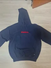 ディスイズネバーザット ネイビー フーディーTシャツ