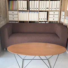 yu様専用　　IKEA　KLIPPAN（クリッパン）2人掛用カバー 　リッド/ブラウン