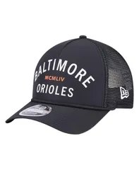 ニューエラ メンズ アクセサリー 帽子 ミニ New Era Mens Black Baltimore Orioles Minimalist 9FORTY AFrame Adjustable Hat Black ブラック
