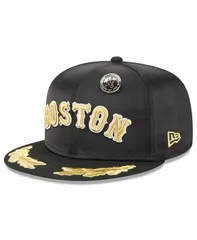 ニューエラ メンズ アクセサリー 帽子 New Era Mens Black Boston Red Sox 2025 59FIFTY Day Gold Leaf 59FIFTY Fitted Hat Black ブラック