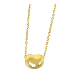 ティファニー ビーン ネックレス AU750 (K18YG) レディース TIFFANY&Co.【中古】 【ジュエリー】