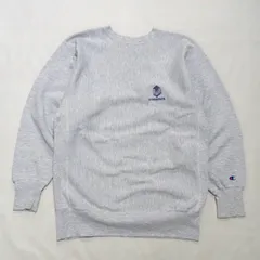 90’s Champion Reverse Weave Sweat XXL USA製 Gray チャンピオン リバースウィーブ 刺繍 企業