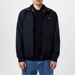 フレッドペリー メンズ アウター ジャケット・ブルゾン ジャケット Fred Perry Brentham Jacket Navy 248 ネイビー