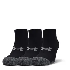 アンダーアーマー レディース アンダーウェア 靴下 Under Armour Heatgear Low Cut 3pk Black ブラック