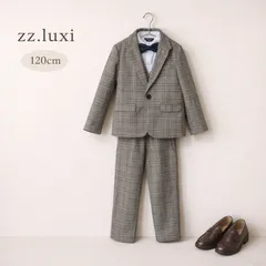 zz.luxi　キッズ　フォーマルスーツ　  5点セット 120cm　男の子　入学式　卒園式