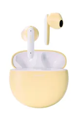 エレコム ワイヤレスイヤホン イヤホン bluetooth 5.3 オシャレなラウンド型 タッチコントロール インナーイヤー型 SBC/AAC対応 自動ペアリング Type-C充電 マカロンイエロー LBT-TWS17CSYL [マカロンイエロー]