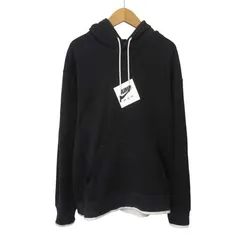 ナイキ NIKE エアジョーダン パーカー MC フリース プルオーバー L/S フーディ CV2245-010 L 黒