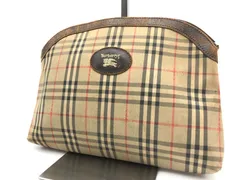 BURBERRY　クラッチバッグ　ノバチェック　521