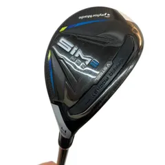 【中古】 テーラーメイド SIM2 MAX U4 ユーティリティ UT リシャフト (フレックスその他) メンズ 男性用 右利き 右用 Cランク ゴルフクラブ