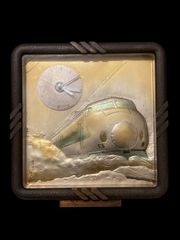 本物保証 文政丁銀 時代物 丁銀 古銭 銀貨 鑑定書付 132.4g 古美術