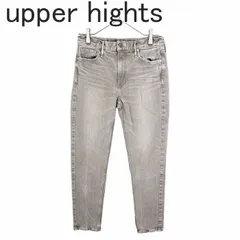 upper hights THE STELLA グレーデニム ストレッチ スキニーパンツ