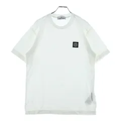 STONE ISLAND (ストーンアイランド) シグネチャーロゴパッチ Tシャツ 半袖カットソー ホワイト 761524113