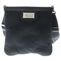 Maison Margiela (メゾンマルジェラ) Glam Slam Sport Flat Pocket グラムスラム キルティングバック ショルダーバック ブラック