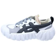 Onitsuka Tiger (オニツカタイガー) DENTIGRE LS デンティグレ LS ボリュームソール ローカットスニーカー レディース ホワイト/グレー US7.5/24.5cm 1183B421-100