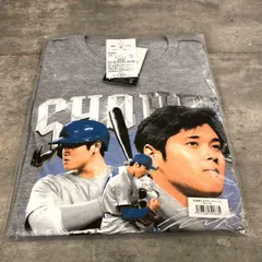 大谷翔平 グラフィックTシャツ（グレー・XL）