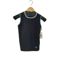 バーバリーブルーレーベル BURBERRY BLUE LABEL ノースリーブ クルーネック ニットベスト レディース 表記無 