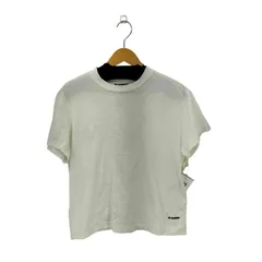 ジルサンダー JIL SANDER オーガニックコットン クルーネック半袖Tシャツ レディース import：S 