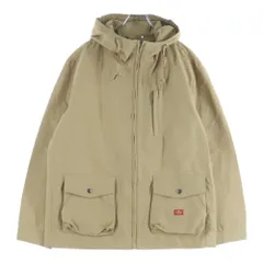 Dickies (ディッキーズ) グログランマンパー マルチポケット ジップアップ フーデッド コットンナイロンジャケット ベージュ 0140-8601のサムネイル