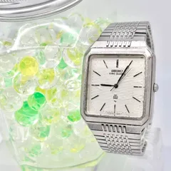 【新品電池】SEIKO セイコー KING QUARTS キングクォーツ メンズ 腕時計 シルバー オクタゴン 9721-5020 982270