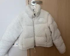 THE NORTH FACE ザノースフェイス シェルパ ヌプシ アイボリー xs