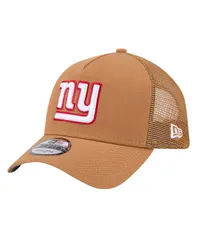 ニューエラ メンズ アクセサリー 帽子 New Era Mens Brown New York Giants Color Pack AFrame Trucker 9FORTY Adjustable Hat Brown ブラウン