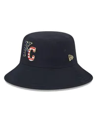 ニューエラ メンズ アクセサリー 帽子 New Era Mens Navy Kansas City Royals 2023 Fourth of July Bucket Hat Navy ネイビー
