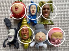 【５個セット】　こびとづかん おすわりマスコット　2 ガシャポン　ガチャガチャ　ガチャ　フィギュア　こびとずかん　こびと図鑑　イチゴクレナイ　シノビイエコビト　バイブスマダラ　アラシクロバネ　タカラコガネ　カクレケダマ　カクレモモジリ　シークレット