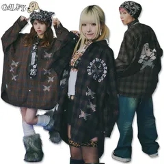 ガルフィー GALFY ピカピカ注射器ポロシャツ 中型犬 L 大型犬 XL 153027 BLACK BROWN GRAY シャツ ギャル ヤンキー 25AWのサムネイル
