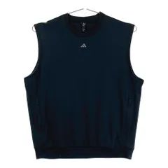 サイズ：L ADIDAS GOLF アディダスゴルフ IU4714 プリント ベスト  ブラック系 [240101626977] ゴルフウェア メンズ ストスト