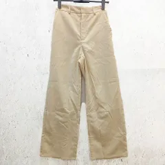 GU ジーユー コーデュロイパンツ ストレートパンツ シンプル ナチュラル きれいめ アイボリー Mサイズ ◎_〇□
